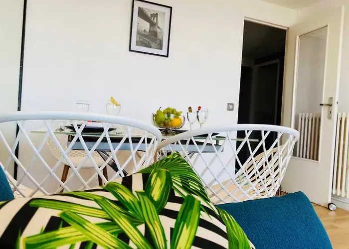 דירה Vue Panoramique - Terrasse - Climatisation - 2 Bedrooms - Wifi - Cuisine - Tramway